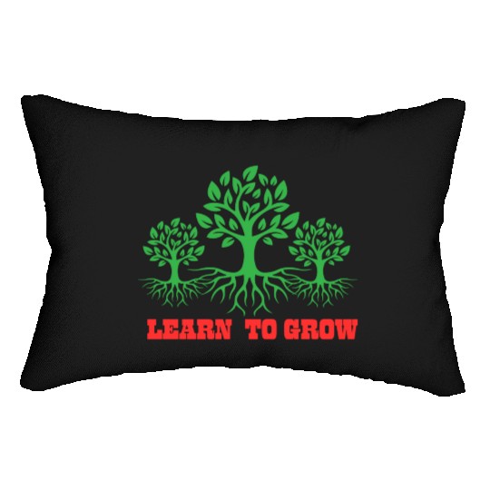 Growth Tree Inspirational Design Lumbar Pillows
