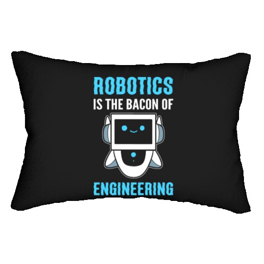 Funny Robotics Robot Programmer Lumbar Pillows