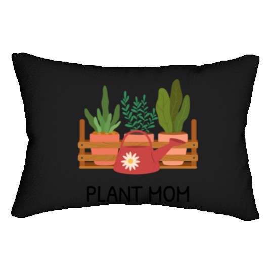 Pot Plant Mom Lumbar Pillows