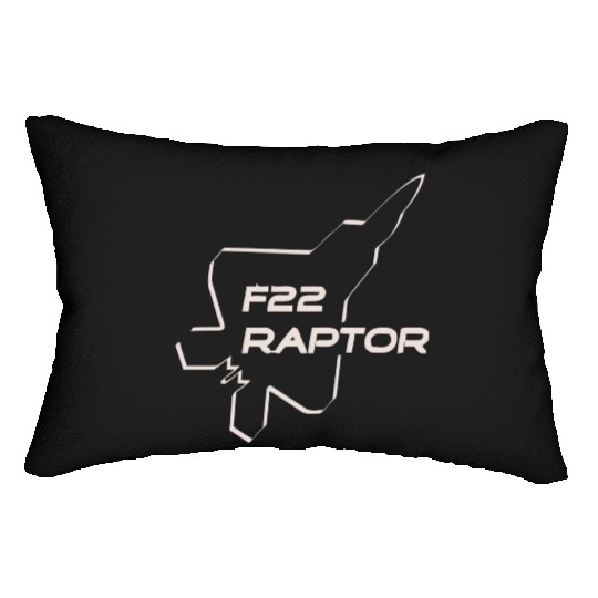 F22 Raptor Lumbar Pillows