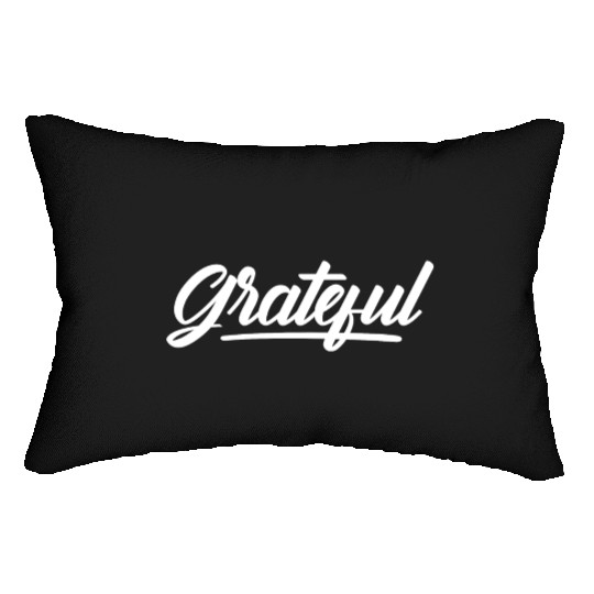 Grateful Love Jesus Christian Christmas Lumbar Pillows