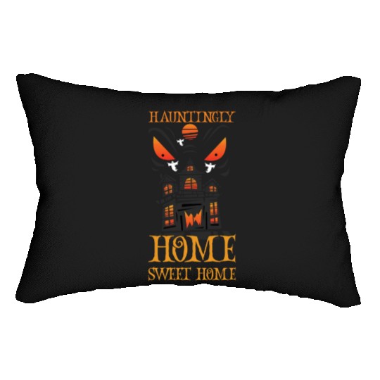 Horror Paranormal Haunted House Spooky Halloween Lumbar Pillows