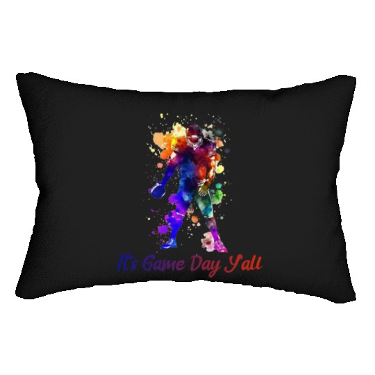 It's Game Day Y'all Lumbar Pillows