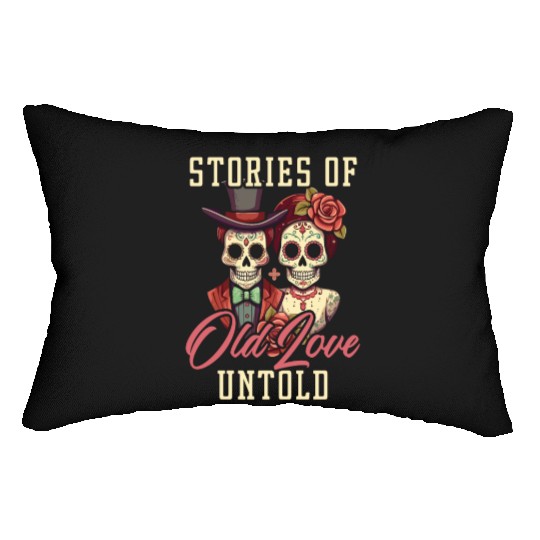 Dia De Los Muertos Sugar Skull Mexican Holiday Lumbar Pillows
