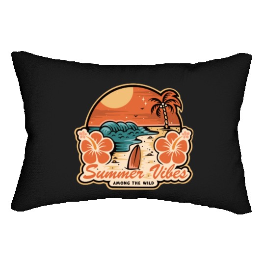 SUMMER VIBES: Among the Wild Lumbar Pillows