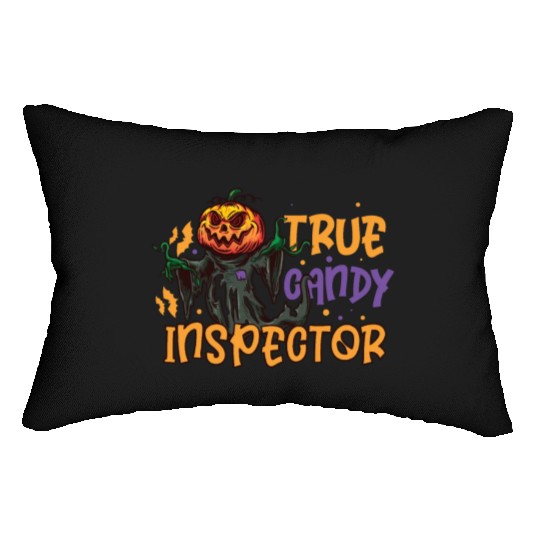 Scary Pumpkin Halloween Costume Autumn Fall Gift Lumbar Pillows