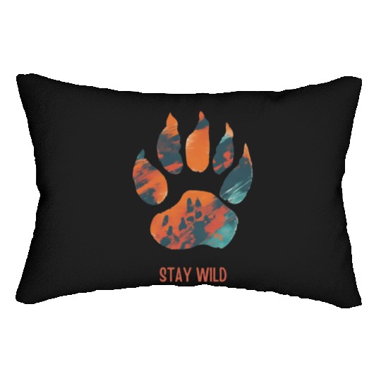The Grizzly Bear Paw Lumbar Pillows