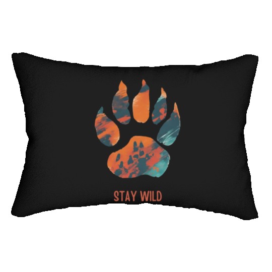 The Grizzly Bear Paw Lumbar Pillows