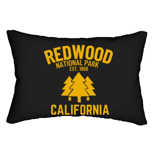 Redwood National Park Lumbar Pillows
