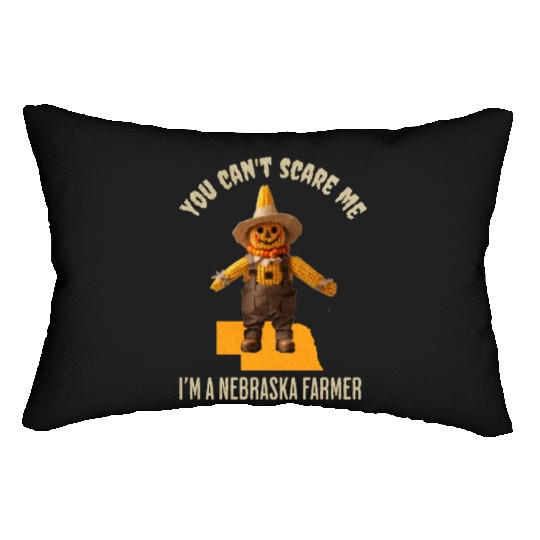 I’m a Nebraska Farmer Halloween Fall Autumn Lumbar Pillows