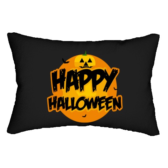 halloween day Lumbar Pillows