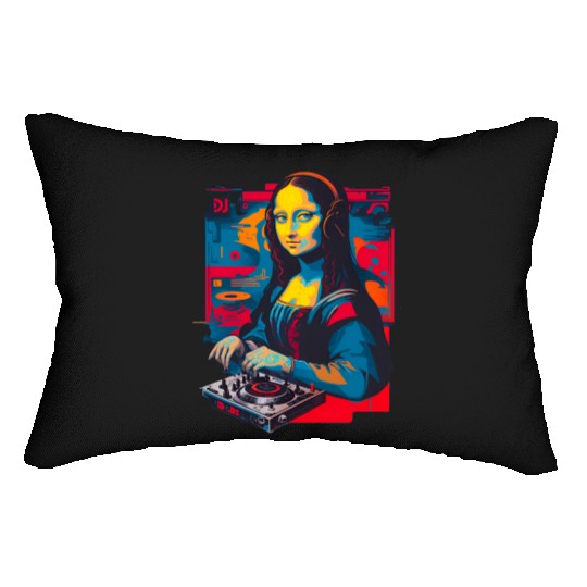 Dj Mona Lisa Lumbar Pillows