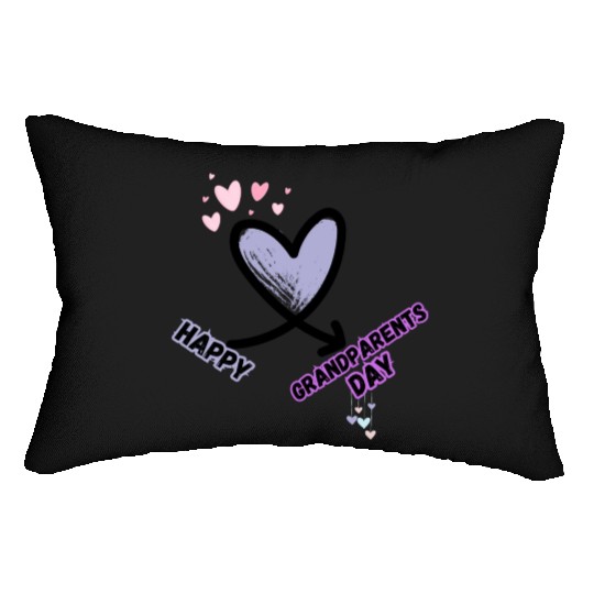 Happy Grandparents Day Lumbar Pillows