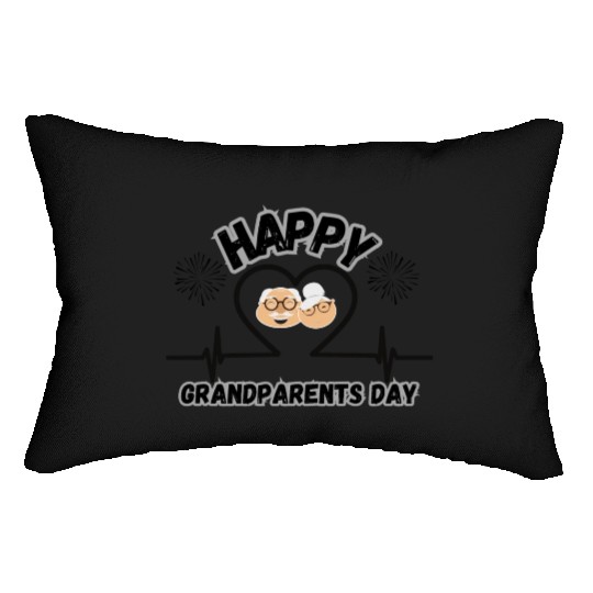 Happy Grandparents Day Lumbar Pillows