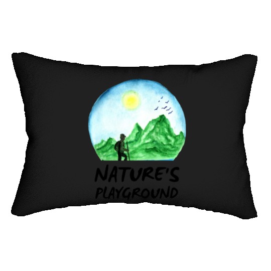 Nature's Playground Lumbar Pillows