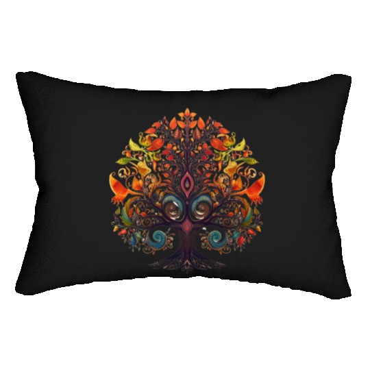 Tree Lovers Tree of Life Lumbar Pillows