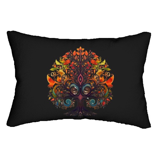 Tree Lovers Tree of Life Lumbar Pillows