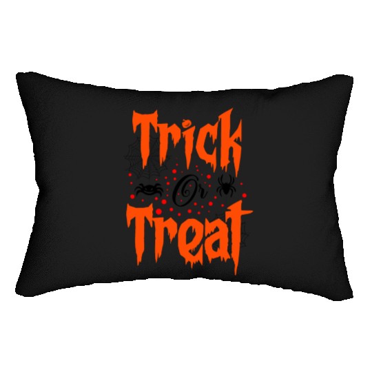 Trick Or Treat Halloween Lumbar Pillows Design