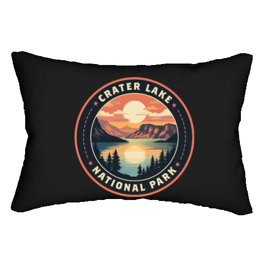 Crater Lake National Park Lumbar Pillows