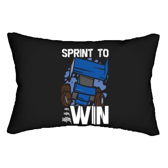 Sprint Car Mom Dirt Track Racing Racing Race Day Lumbar Pillows
