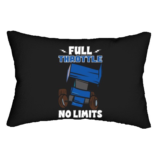 Sprint Car Mom Dirt Track Racing Racing Race Day Lumbar Pillows