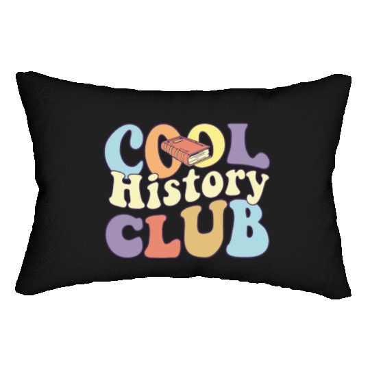 Cool History Club History Buff BA History Major Lumbar Pillows