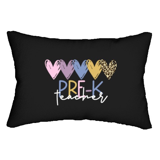 Pre-K Teacher Back To School Pre-K Teacher Lumbar Pillows