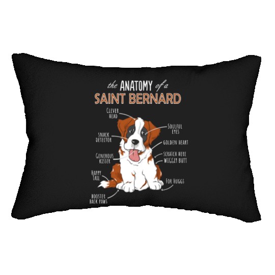 The Anatomy Of Saint Bernard Lumbar Pillows
