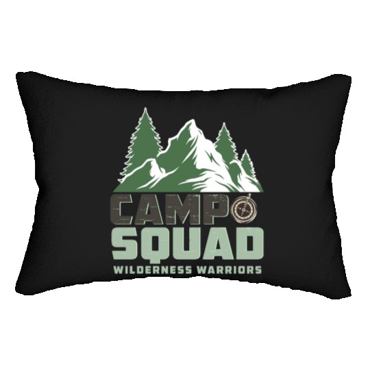 CAMP SQUAD WILDERNESS WARRIORS Lumbar Pillows