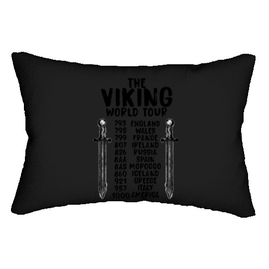 The Viking World Tour Lumbar Pillows
