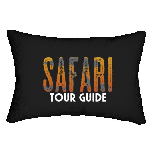 Safari Guide Rangers Wild Ecotourism Rhinoceros Lumbar Pillows