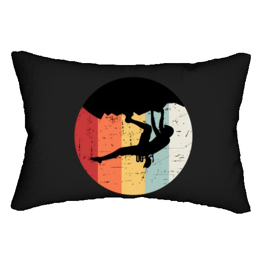 Climber Climbing Bouldering Free Climbing Lumbar Pillows