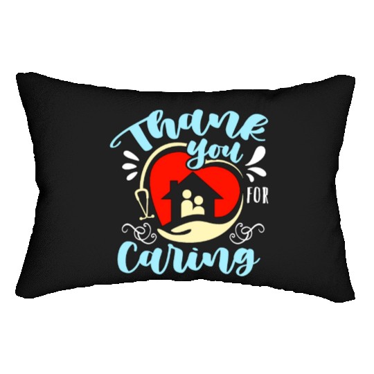 Caregiving Thank You For Caring Family Caregiver Lumbar Pillows