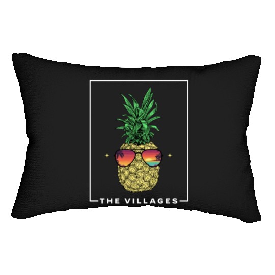 Cool Pineapple Tropical Fruit The Villages Lumbar Pillows