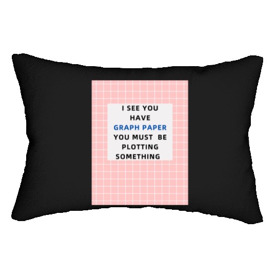Funny Math Art For Men Women Mathematics Student Lumbar Pillows