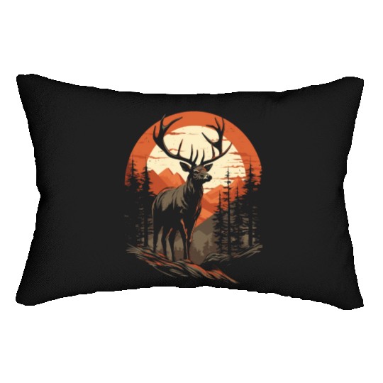 Camouflage Your Passion with a Deer Hunting Lumbar Pillows