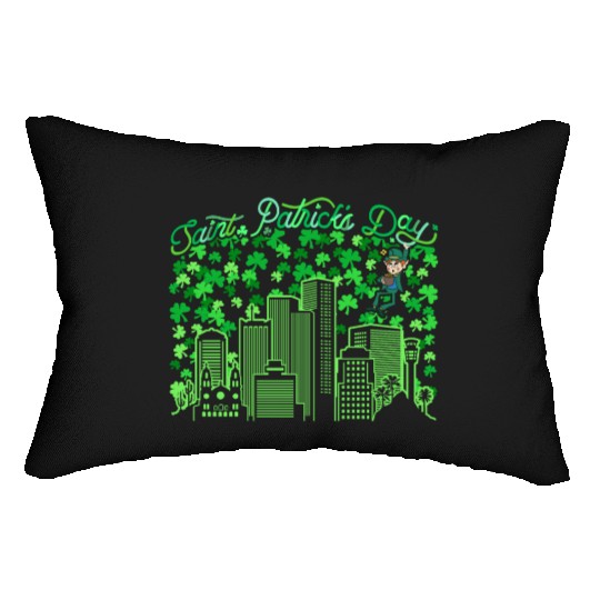 Saint Patrick's Day Phoenix Arizonna Lumbar Pillows