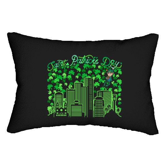 Saint Patrick's Day Phoenix Arizonna Lumbar Pillows