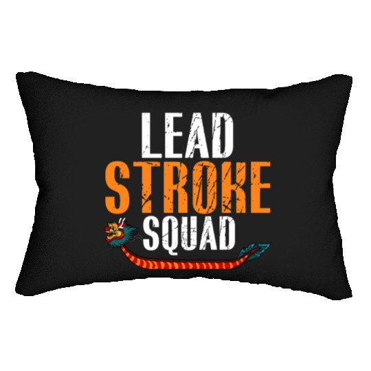 Dragon Boat Racing Paddle Lumbar Pillows