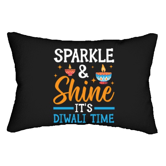 Happy Diwali Diwali Festival Indian Hindu Hinduism Lumbar Pillows