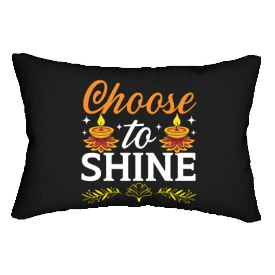Happy Diwali Diwali Festival Indian Hindu Hinduism Lumbar Pillows