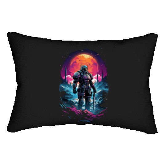 Astro Knight Lumbar Pillows