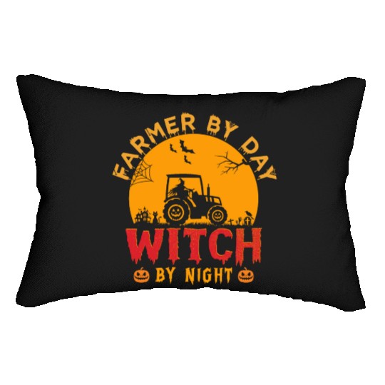 Farmer By Day Witch By Night Lumbar Pillows