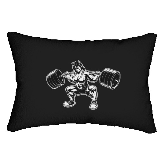 Cat Women Strong and Independent Lumbar Pillows