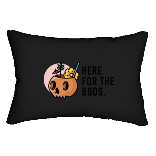 halloween 2 black Lumbar Pillows
