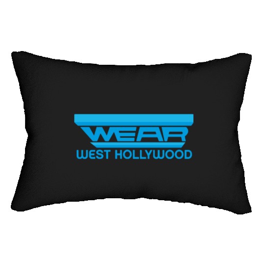 Wear West Hollywood for Music Rock Lover Lumbar Pillows
