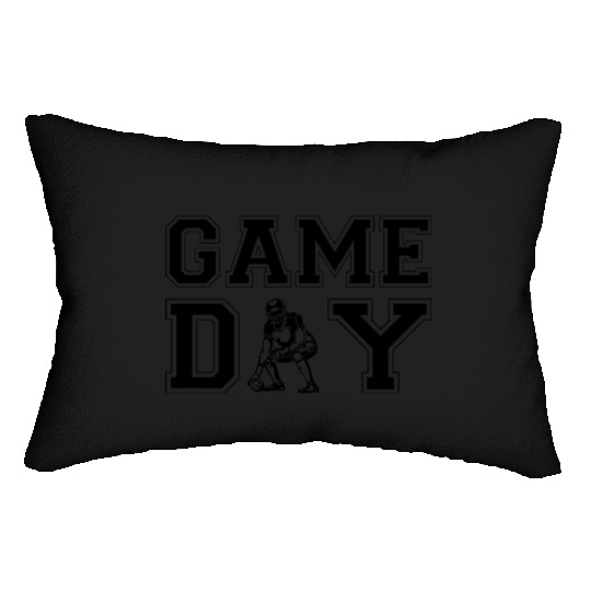 Game Day for Men Women Football Sunday Funday Lumbar Pillows