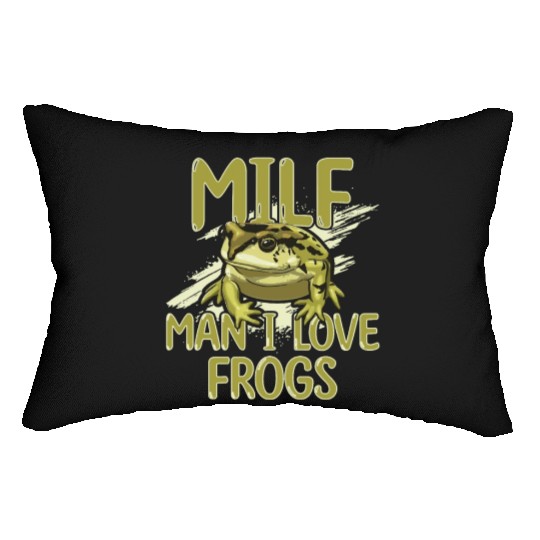 MILF Man I Love Frogs Lumbar Pillows