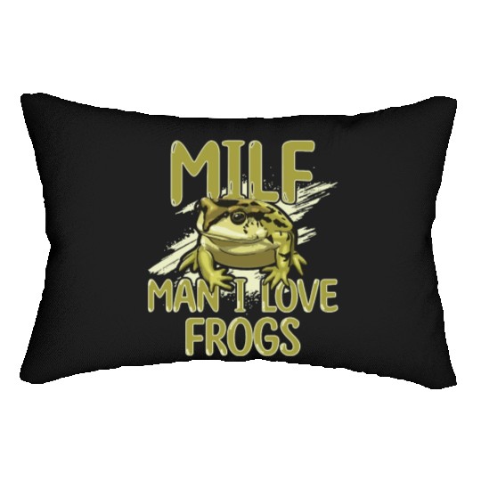 MILF Man I Love Frogs Lumbar Pillows