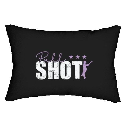Pull Shot Cricket Lumbar Pillows